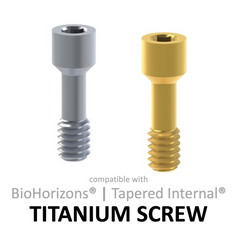 Ti Screw Ø 3.0/3.5/4.5/5.7 BioHorizons® Tapered Internal®