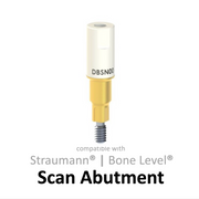 Scan abutment compatible with Straumann® Bone Level®