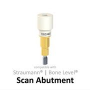 Scan abutment compatible with Straumann® Bone Level®